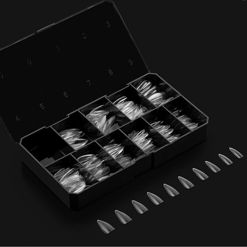 Gel-X Natural Stiletto Medium (500 pieces) Apres